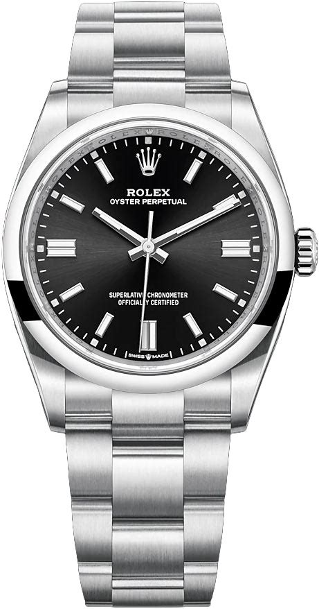 rolex mens oyster perpetual 36mm black &|Rolex Oyster Perpetual price range.